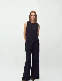 MBYM Mouwloze top Tytus Black New