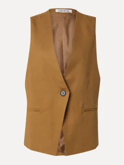 Edited Mouwloze vest Willow Butternut Fashion