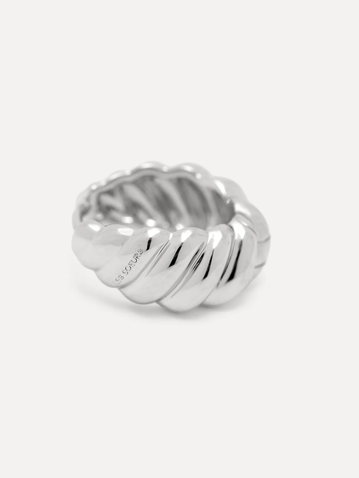Les Soeurs Oorbel Jazz Croissant Silver Fashion