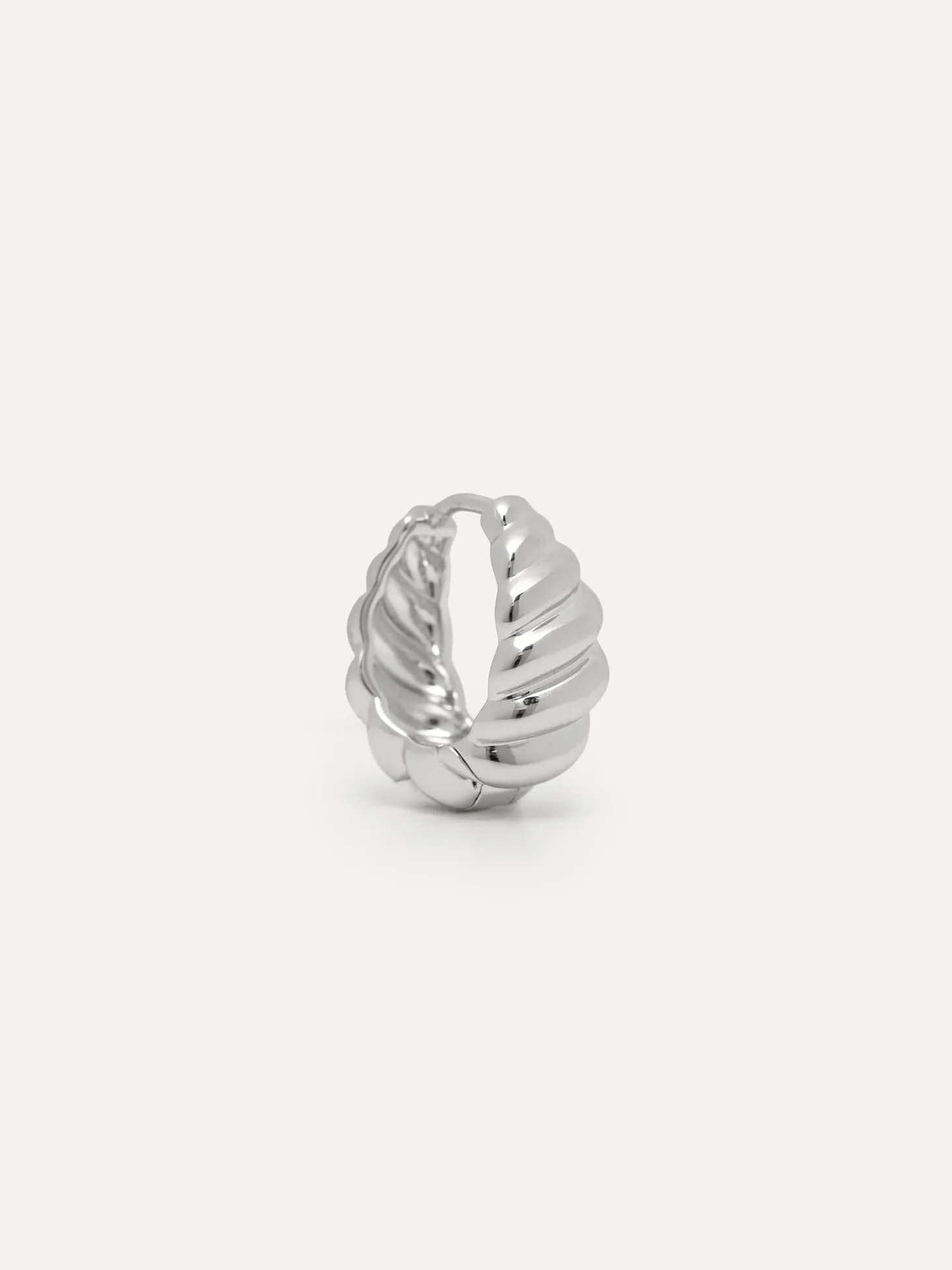 Les Soeurs Oorbel Jazz Croissant Silver Fashion