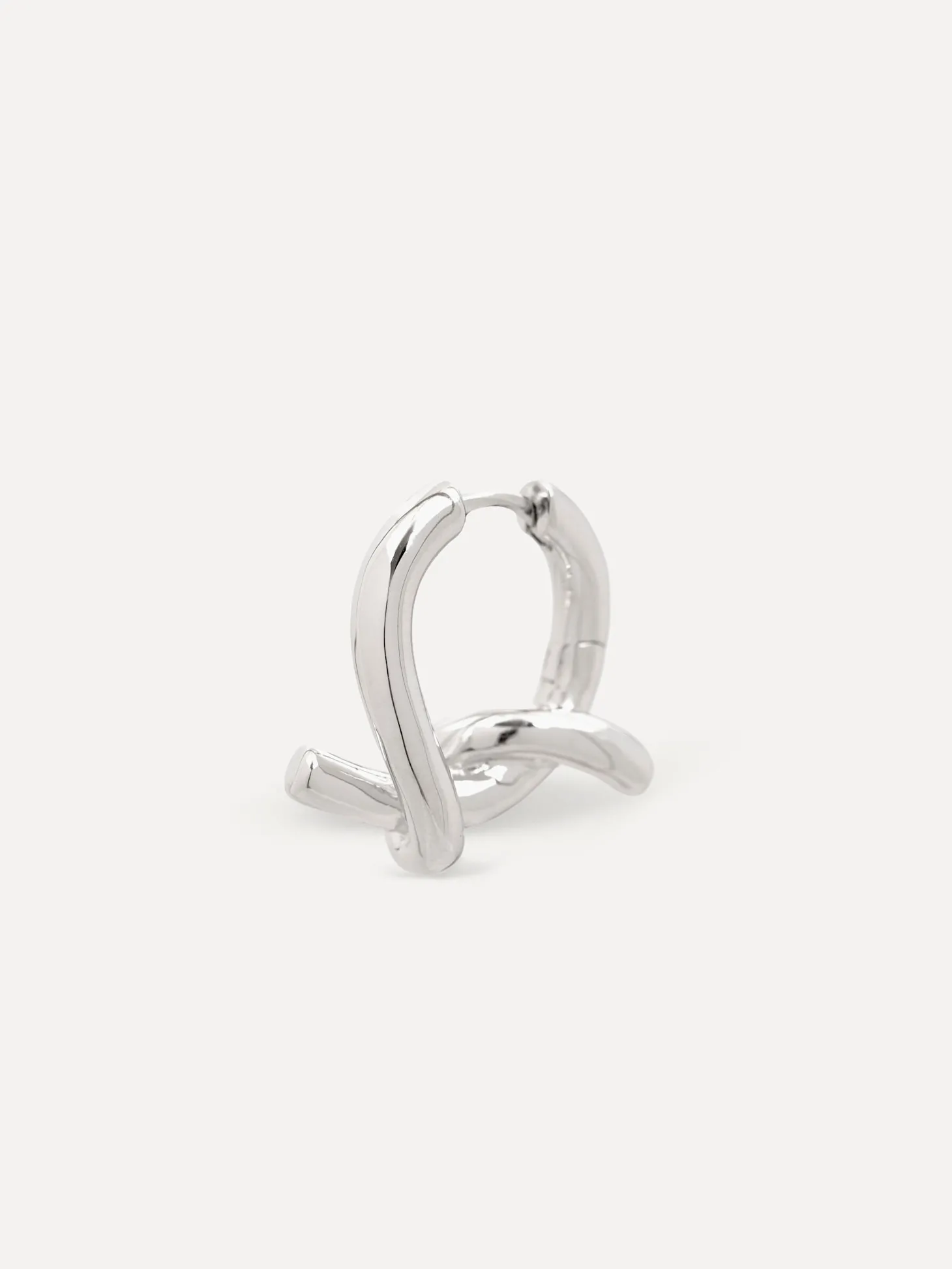 Les Soeurs Oorbel Jazz Knot Silver New
