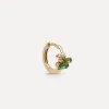 Les Soeurs Oorbel Jeanne Double Gem Gold Discount