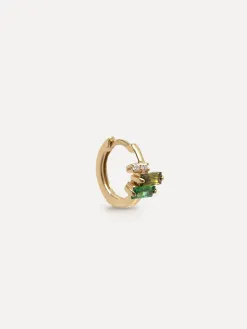 Les Soeurs Oorbel Jeanne Double Gem Gold Discount