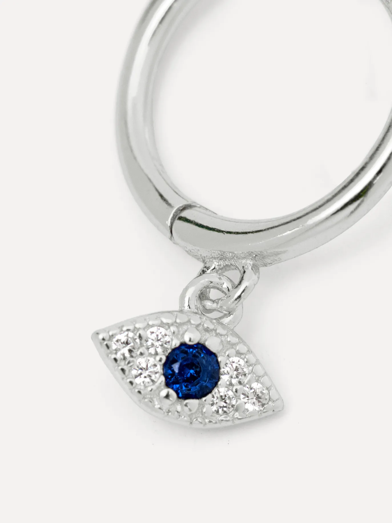 Les Soeurs Oorbel Jeanne Evil Eye Silver Sale