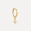 Les Soeurs Oorbel Jeanne Flower Strass Discount