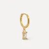 Les Soeurs Oorbel Jeanne Hanging  Baguette Sale