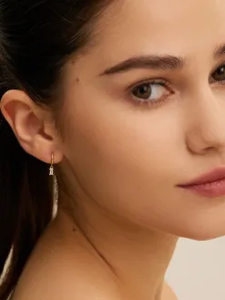 Les Soeurs Oorbel Jeanne Hanging  Baguette Sale