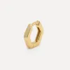 Les Soeurs Oorbel Jeanne Hexagon Gold Hot
