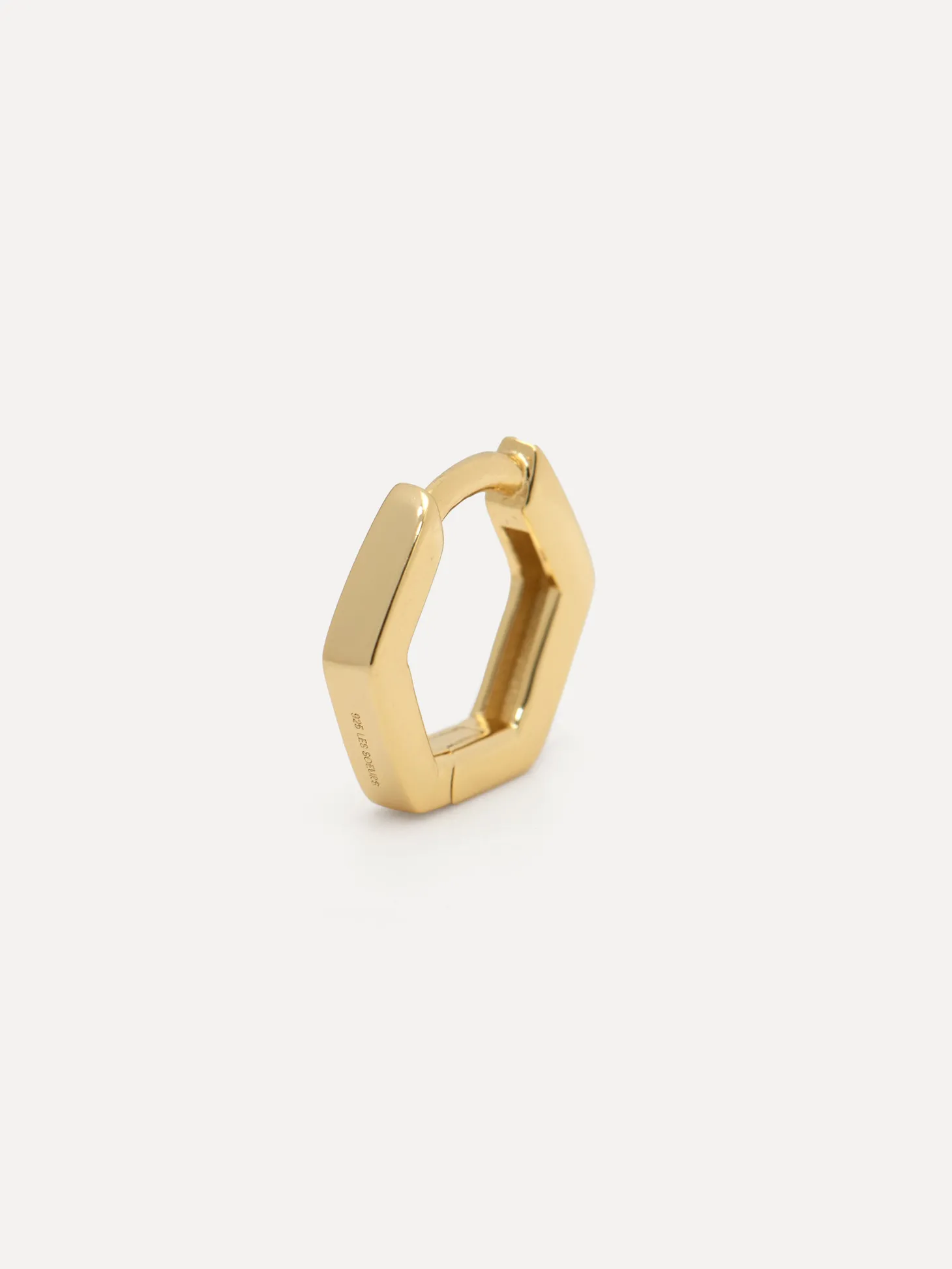 Les Soeurs Oorbel Jeanne Hexagon Gold Hot