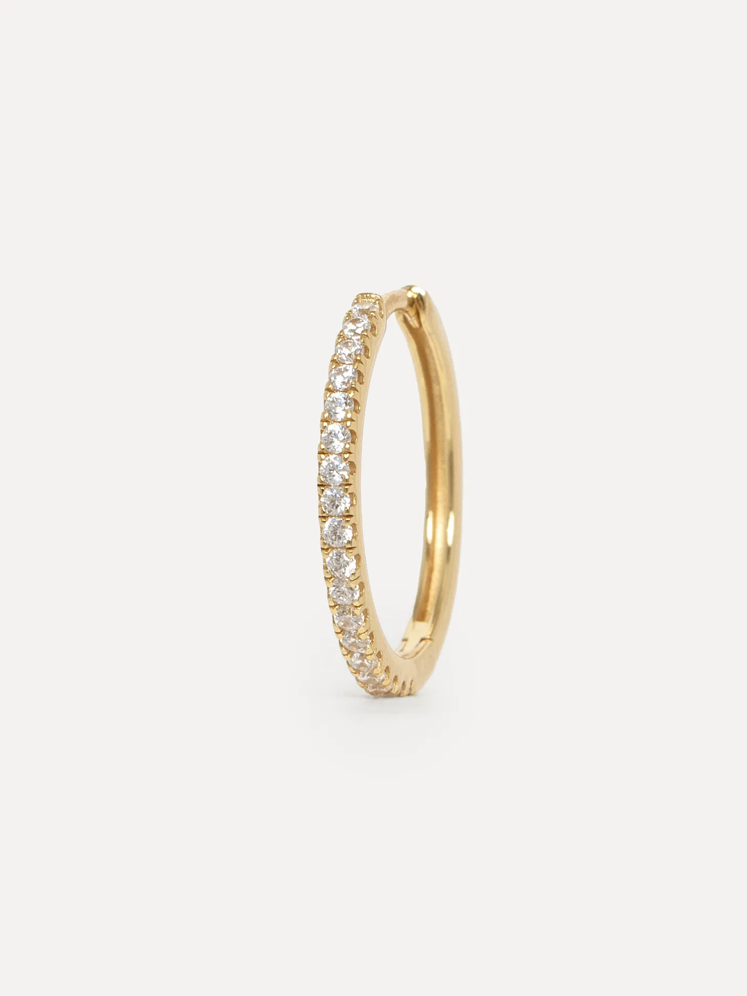 Les Soeurs Oorbel Jeanne Large Strass Gold Hot
