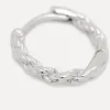 Les Soeurs Oorbel Jeanne Rope Silver Discount
