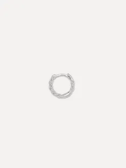 Les Soeurs Oorbel Jeanne Rope Silver Discount