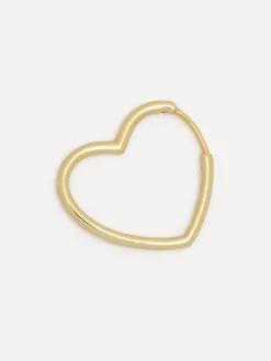 Les Soeurs Oorbel Jenny Heart Gold Fashion