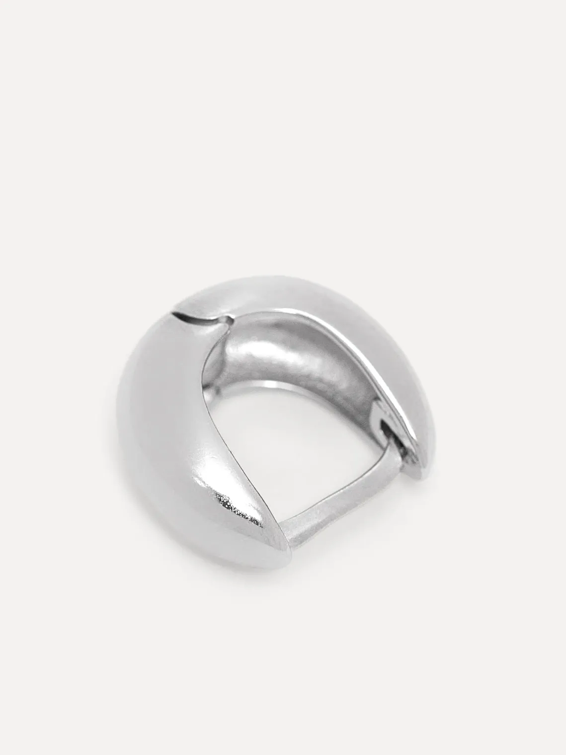 Les Soeurs Oorbel Joanne Chunky Drop Mini Silver Sale