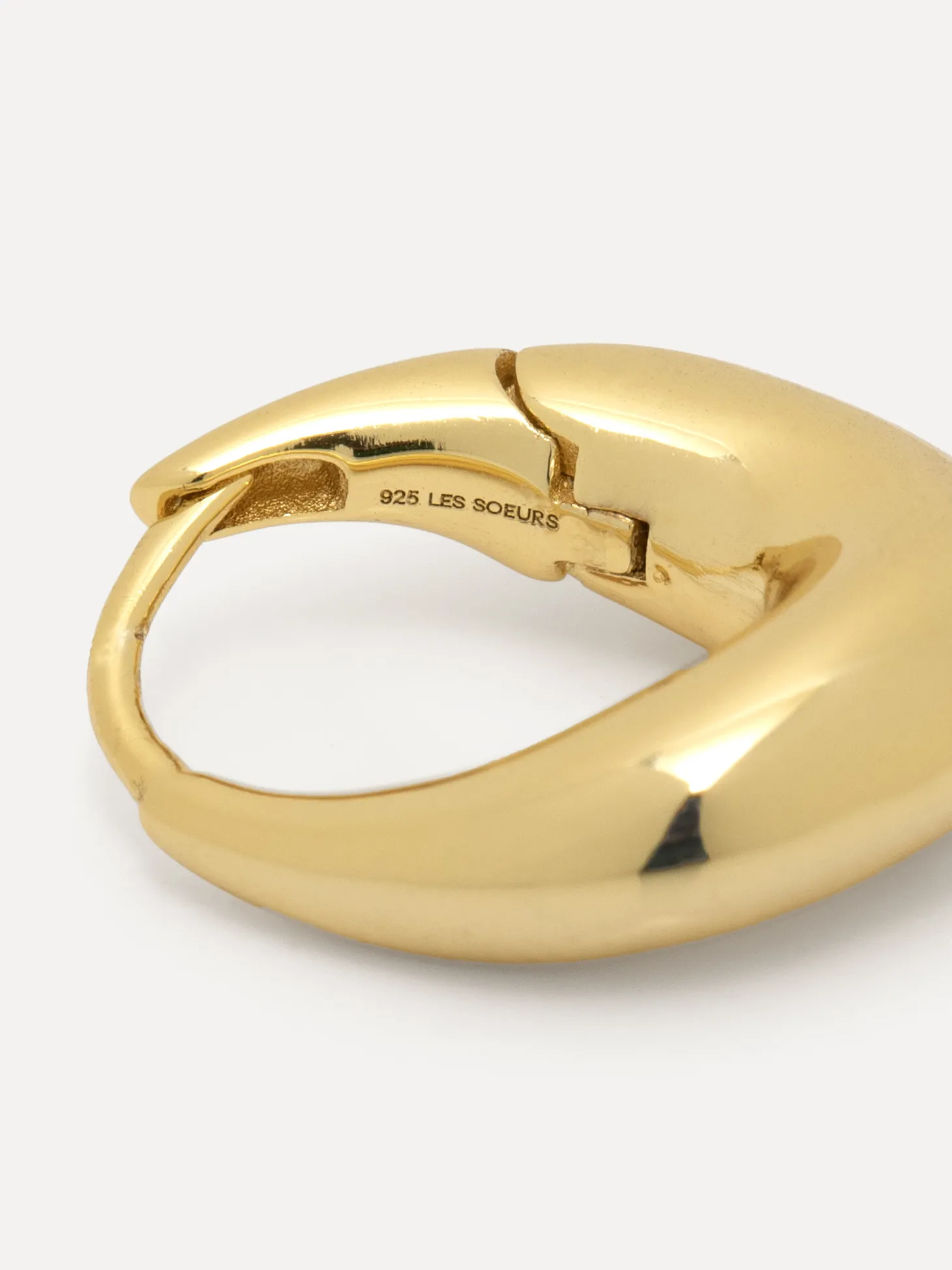 Les Soeurs Oorbel Joanne Flowy Gold Discount