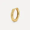 Les Soeurs Oorbel Joanne Hammered Gold Best