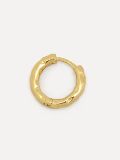 Les Soeurs Oorbel Joanne Hammered Gold Best