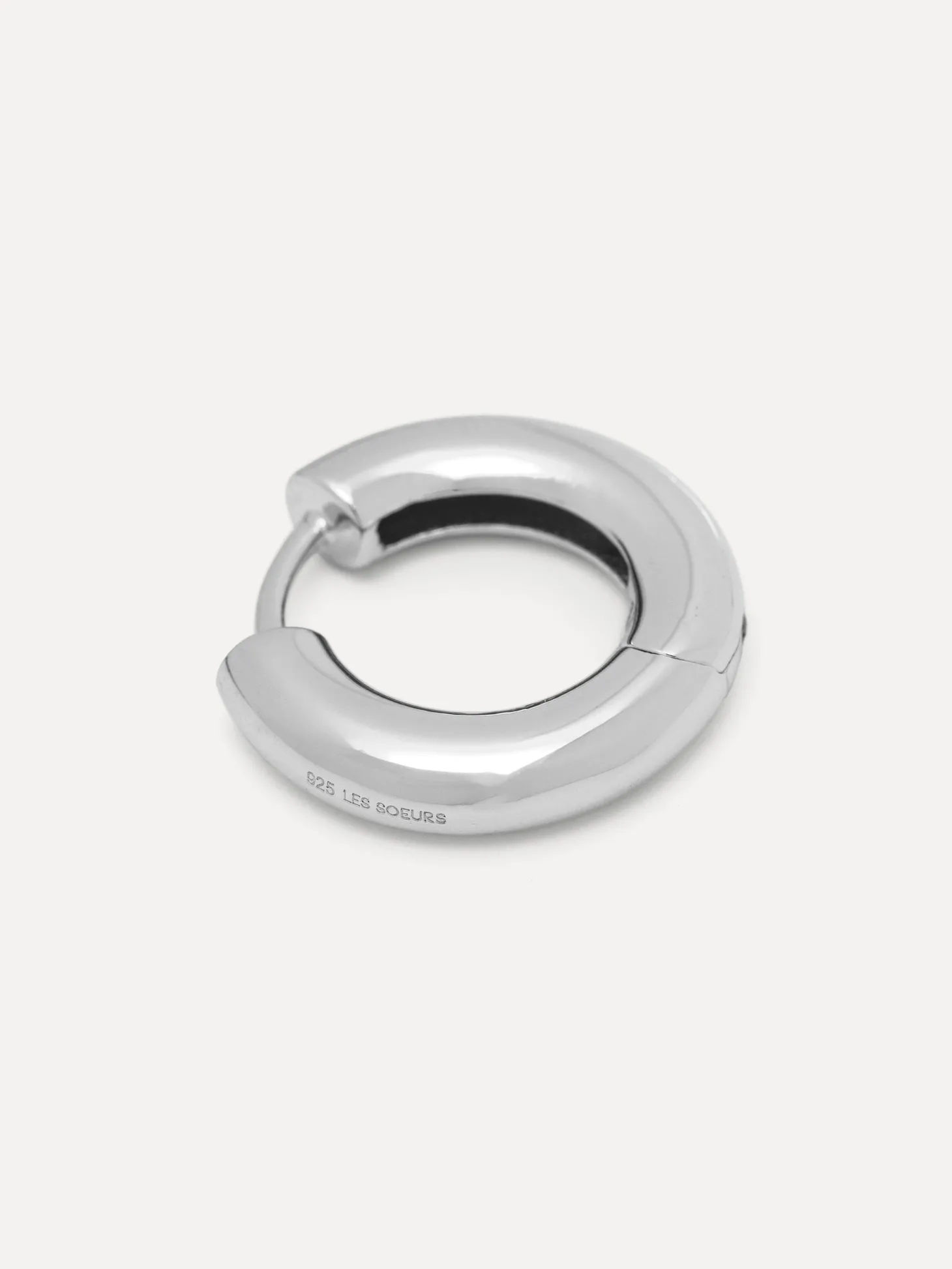 Les Soeurs Oorbel Joanne Mini Chubby Silver Best