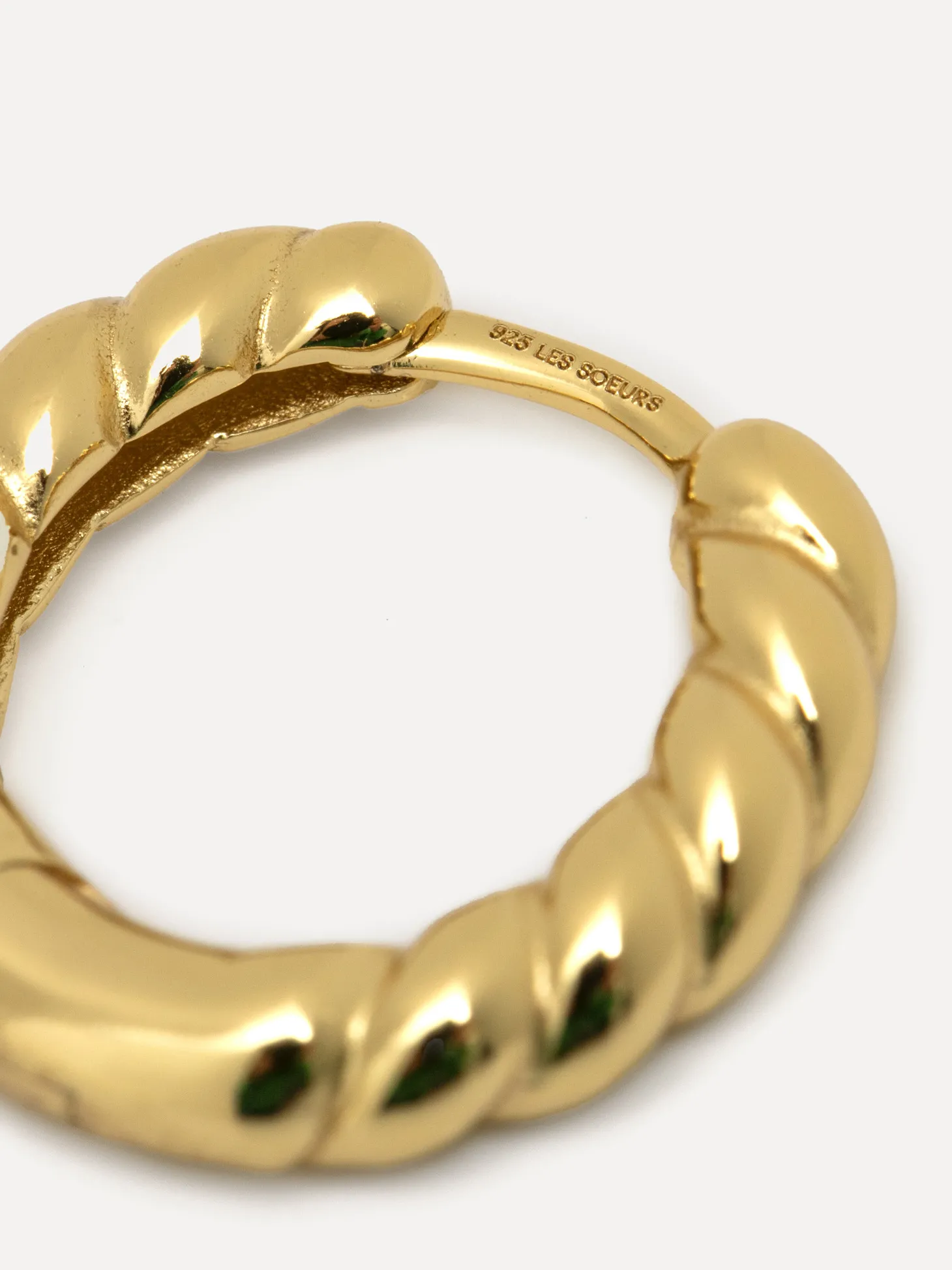 Les Soeurs Oorbel Joanne Twisted Gold Best