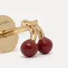 Les Soeurs Oorbel Jolie Cherry Gold Hot