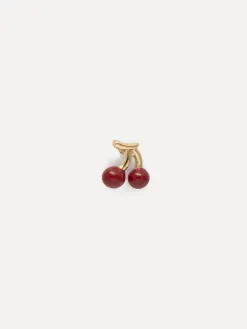 Les Soeurs Oorbel Jolie Cherry Gold Hot