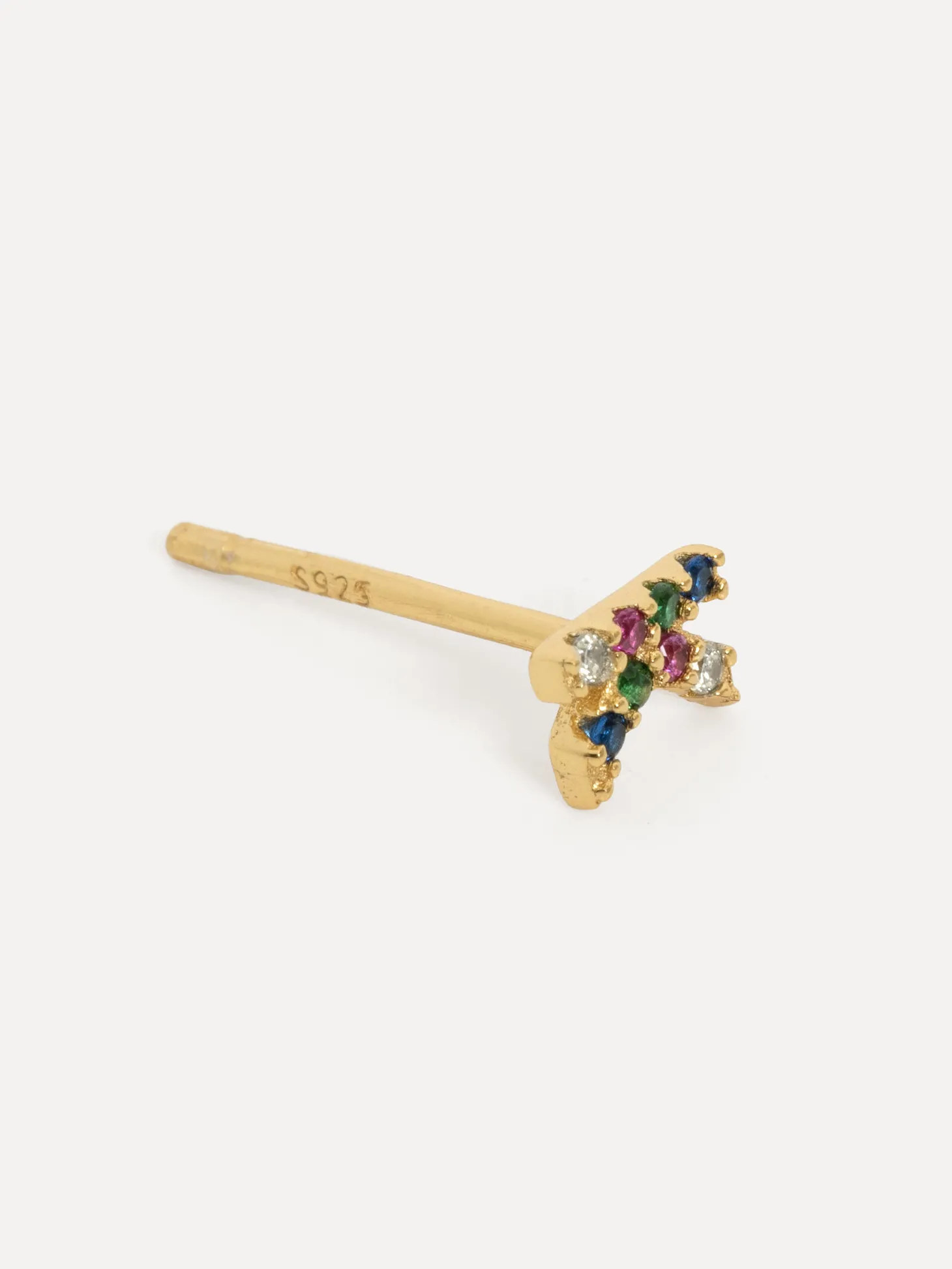 Les Soeurs Oorbel Jolie Initial Strass Multi Online