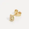 Les Soeurs Oorbel Jolie Initial Strass Outlet