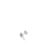 Les Soeurs Oorbel Jolie Palm Strass Silver Clearance