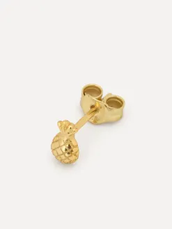 Les Soeurs Oorbel Jolie Pineapple Gold Clearance