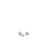 Les Soeurs Oorbel Jolie Shell Silver Hot