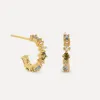Les Soeurs Oorbellen Set Cara Pastel Gold+Zirkonia Best