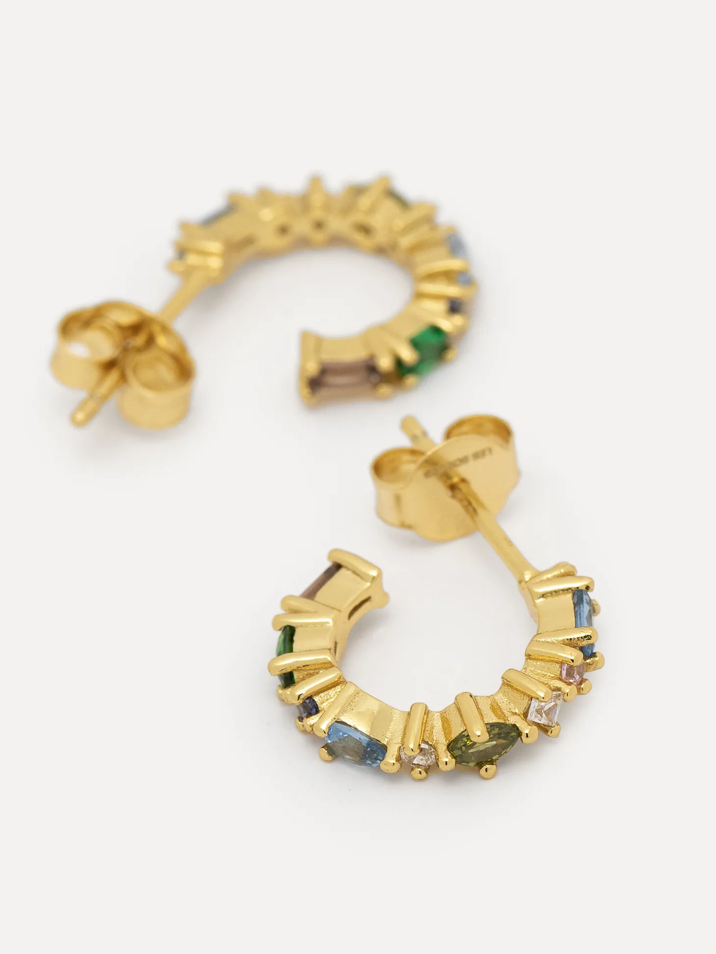 Les Soeurs Oorbellen Set Cara Pastel Gold+Zirkonia Best
