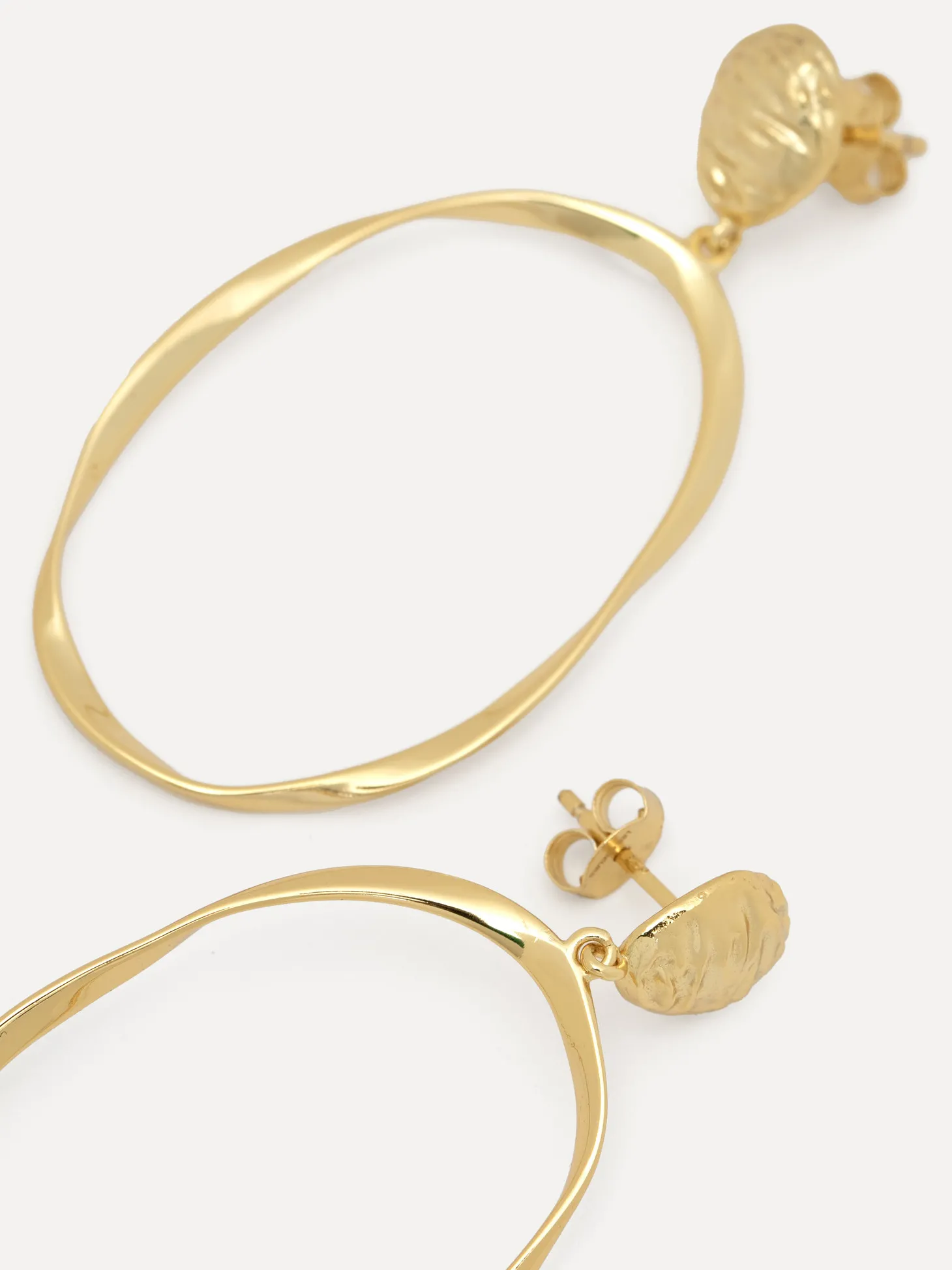 Les Soeurs Oorbellen Set Corine Flowy Gold Discount