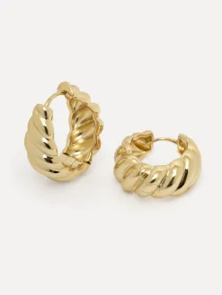Les Soeurs Oorbellen set Fara Croissant Gold New