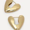 Les Soeurs Oorbellen Set Fara Heart Gold Outlet