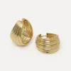 Les Soeurs Oorbellen set Fara Shell Gold Clearance