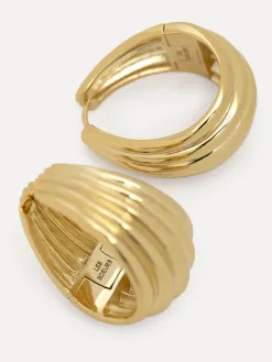 Les Soeurs Oorbellen set Fara Shell Gold Clearance