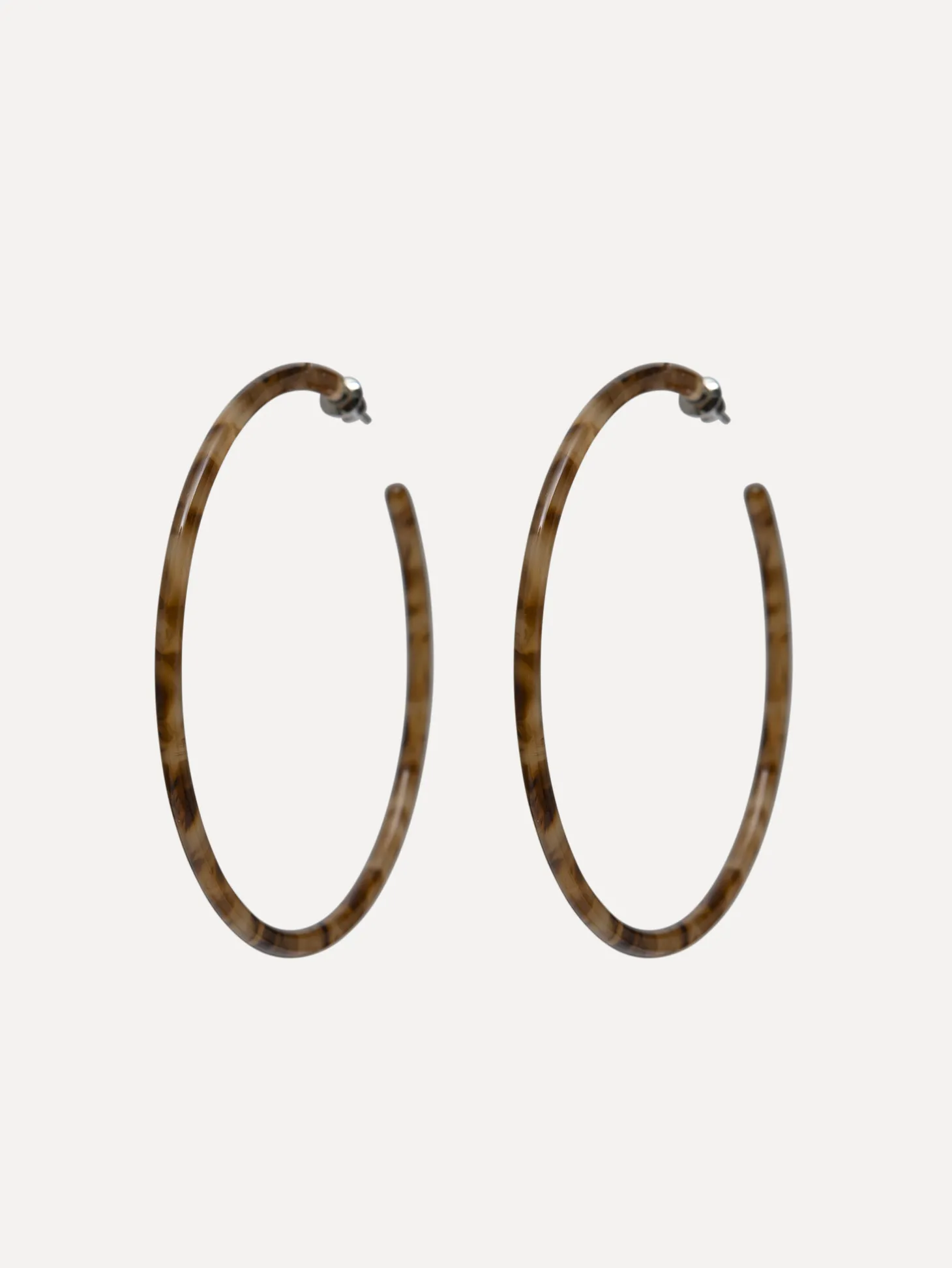 Les Soeurs Oorbellen set Maya Burl+Wood Best