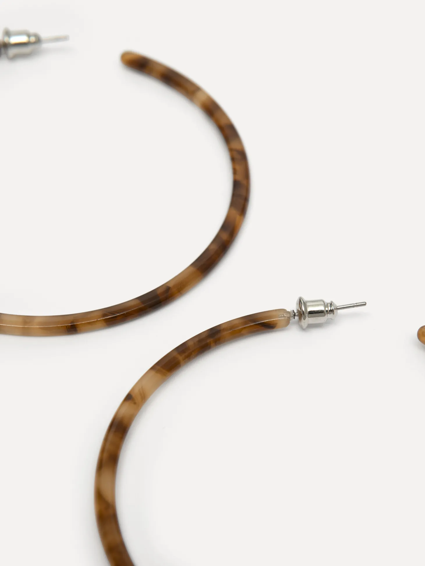 Les Soeurs Oorbellen set Maya Burl+Wood Best