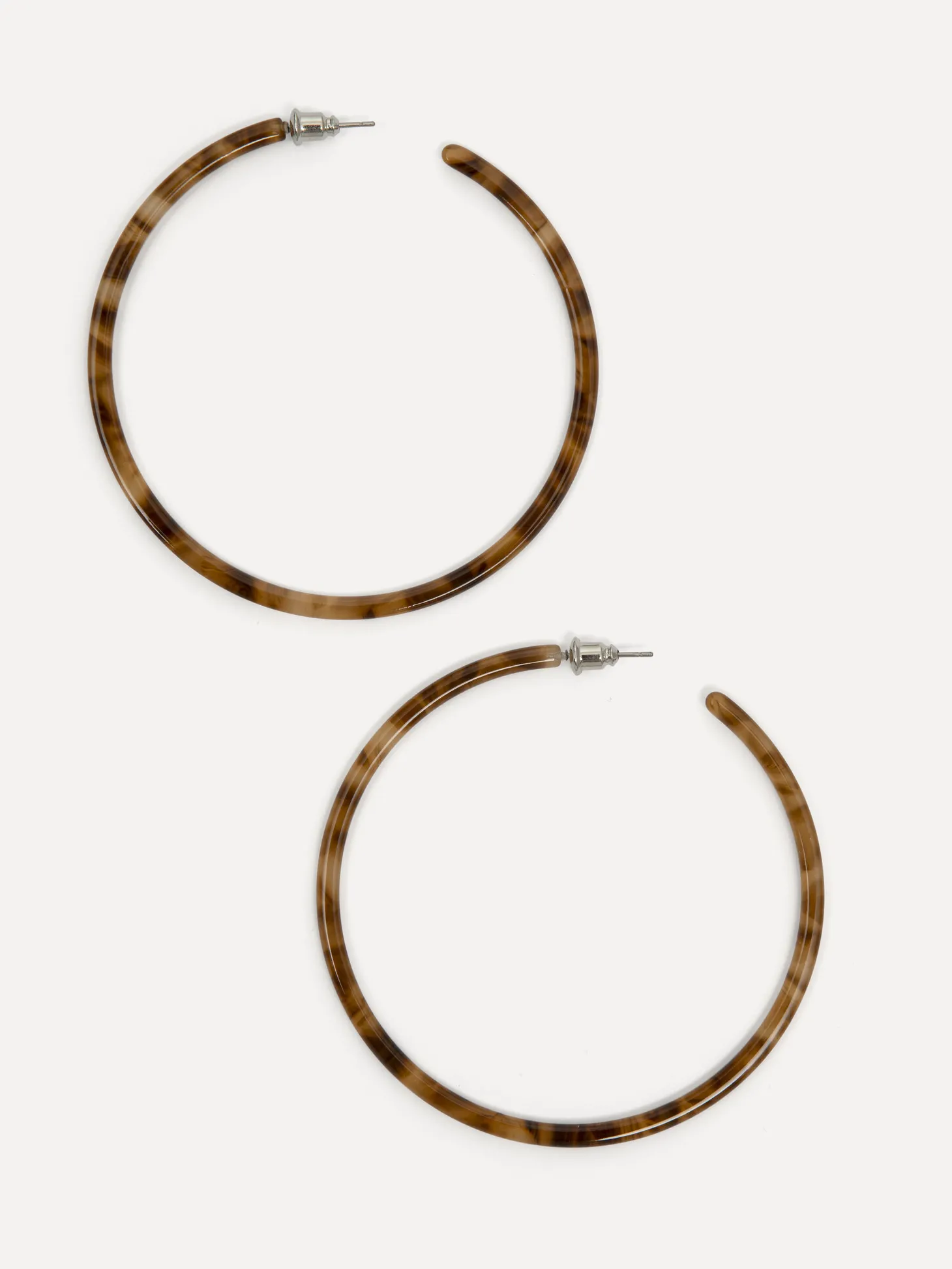 Les Soeurs Oorbellen set Maya Burl+Wood Best