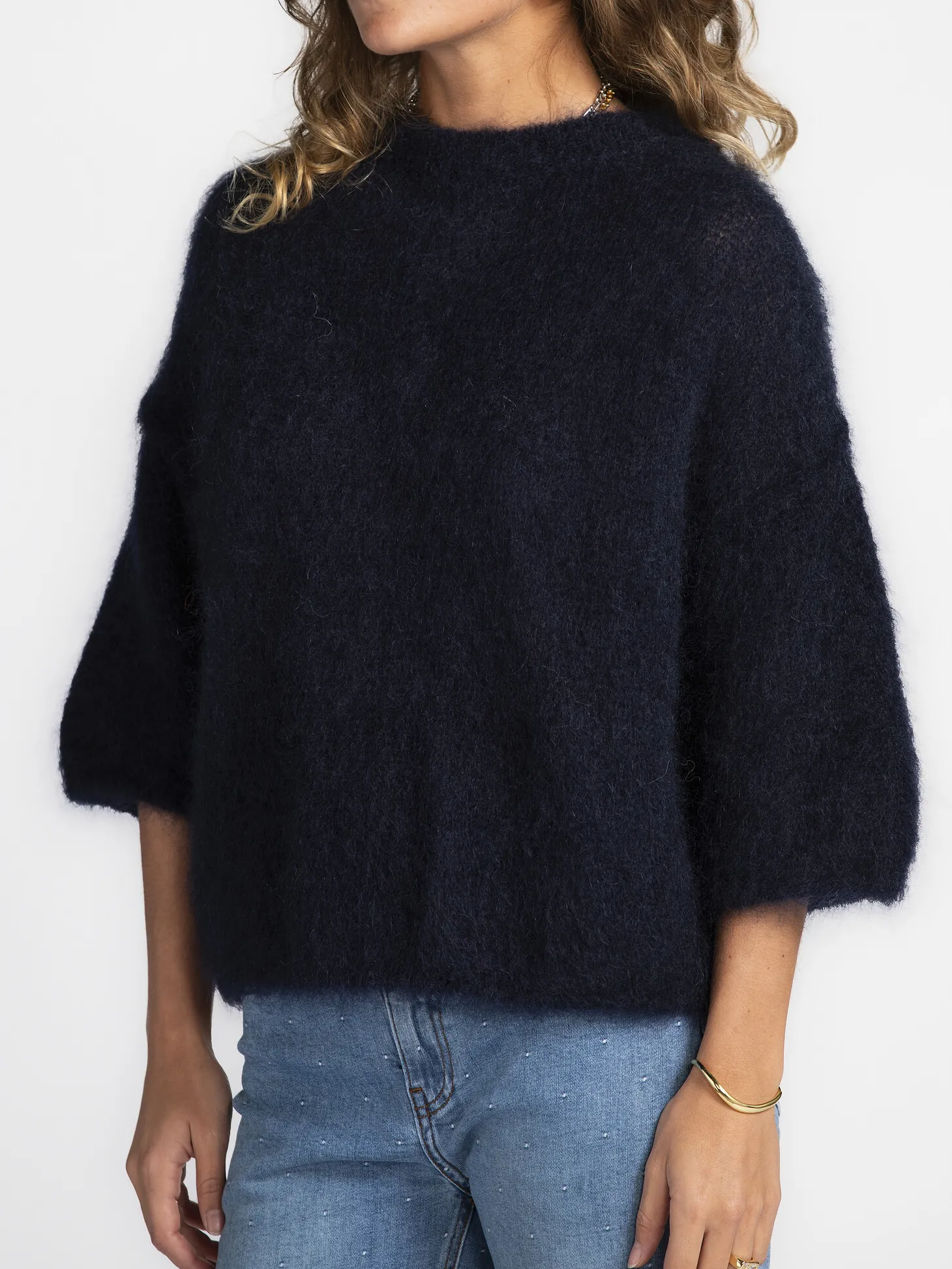 Le Marais Oversized Trui Stella Navy Hot