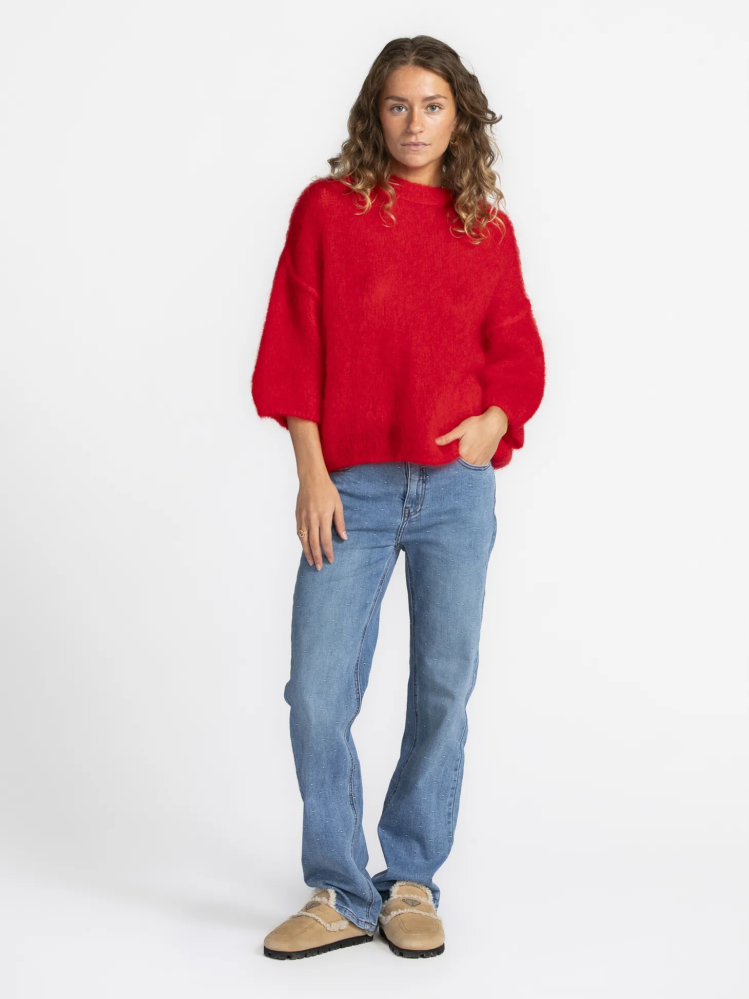 Le Marais Oversized Trui Stella Red Sale