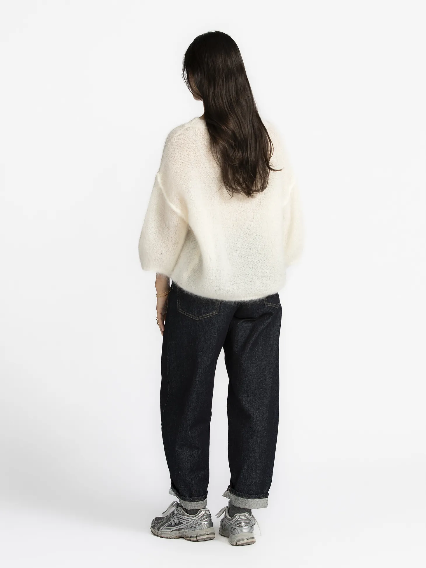Le Marais Oversized Trui Stella White Fashion