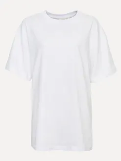 Les Soeurs Oversized T-shirt Lynn White Sale