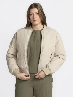 Selected Padded bomberjack Emma Island+Fossil Best