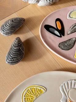 &klevering Peper & zoutvat Mussel Fashion