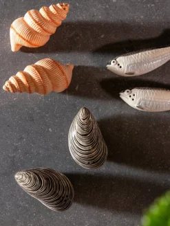 &klevering Peper & zoutvat Mussel Fashion