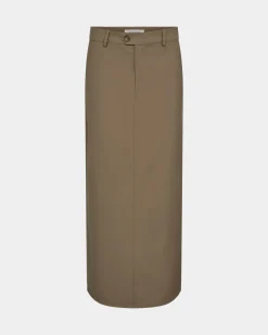 Sofie Schnoor Rechte maxirok Camel Best