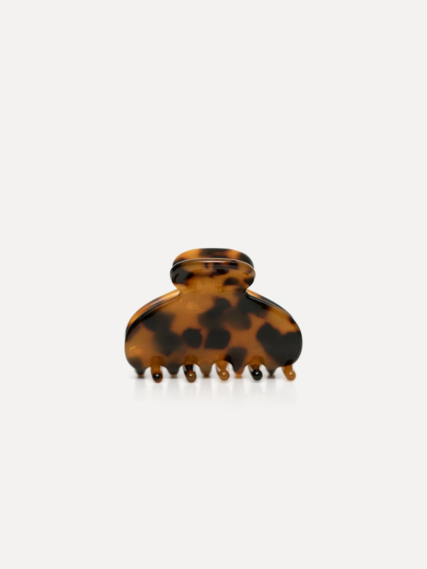 Les Soeurs Resin Haarspeld rond Dark+Tortue Best