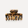 Les Soeurs Resin haarspeld rond Dark+Tortue Hot